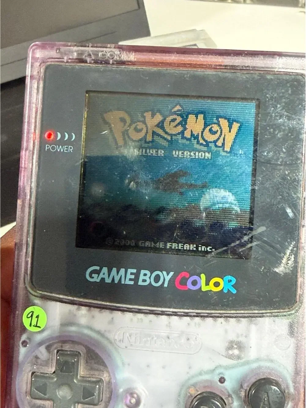 Pokémon Silver for Nintendo Gameboy Color